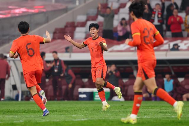LEYU SPORTS-【热身赛】向余望李新翔破门 U23国足2比2泰国U23